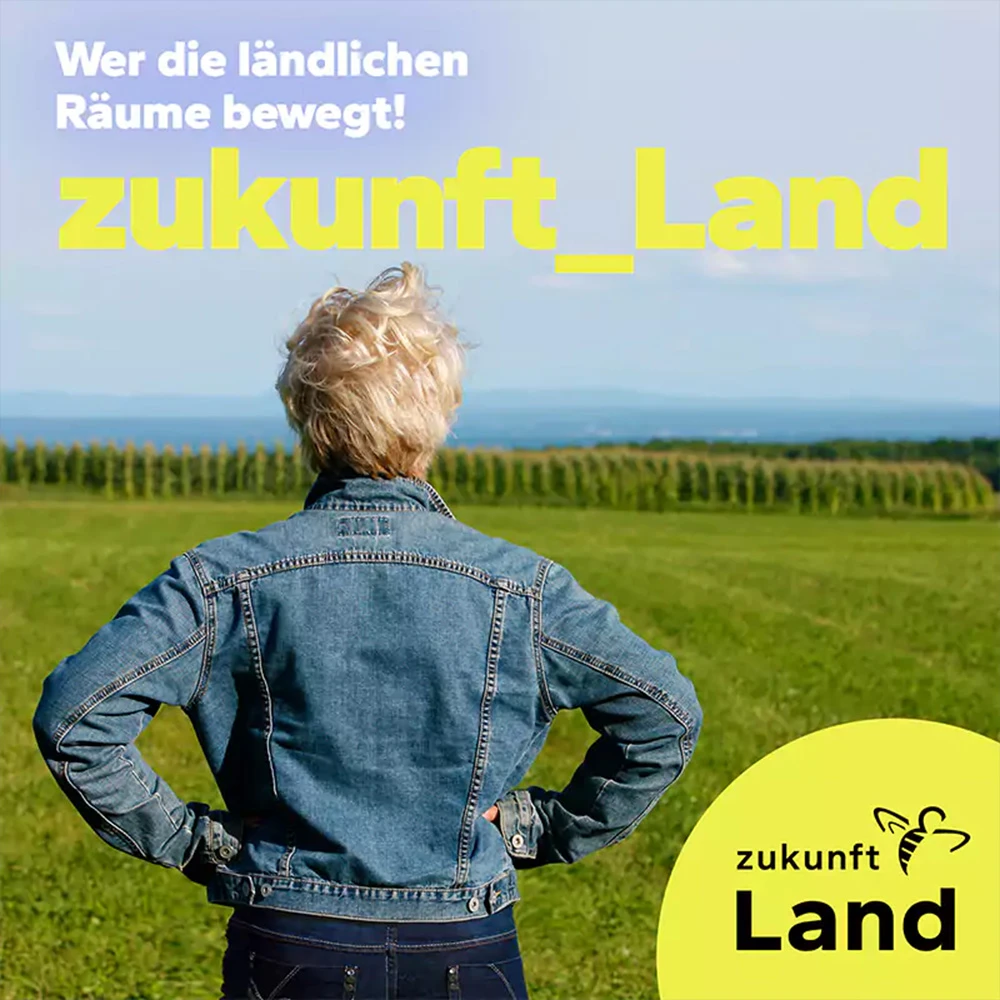 Cover des Podcasts zukunft Land vom Deutschen LandFrauenverband
