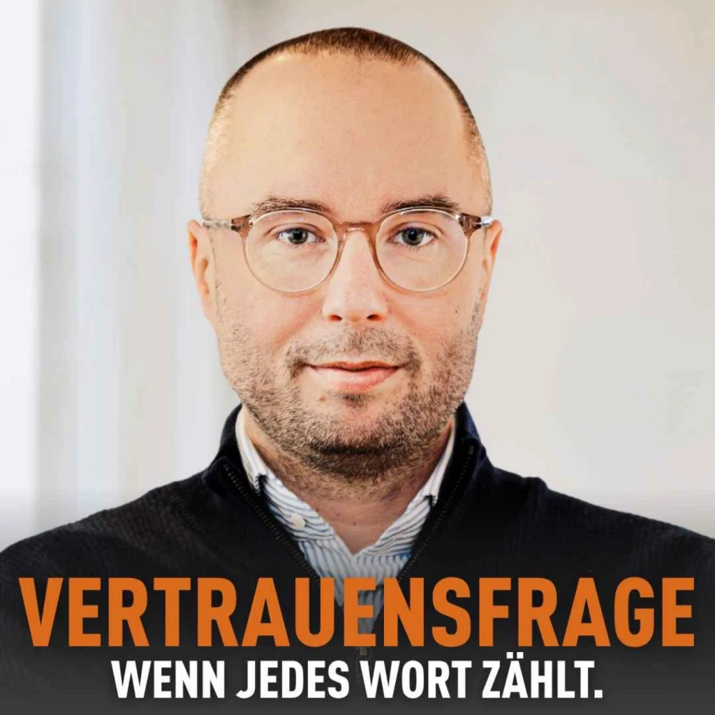 Cover des Podcasts Vertrauensfrage mit Martin Wohlrabe