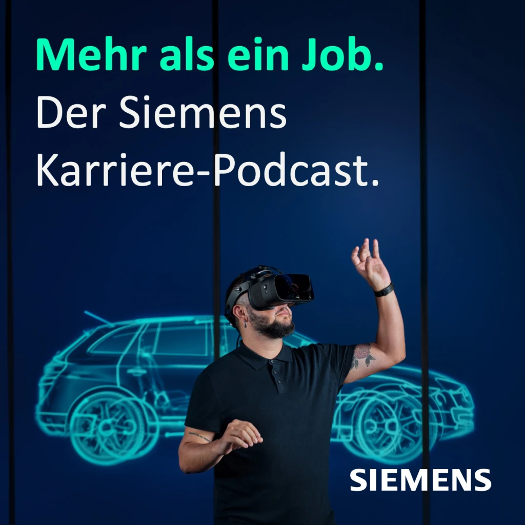Cover des Siemens Karriere-Podcasts Mehr als ein Job